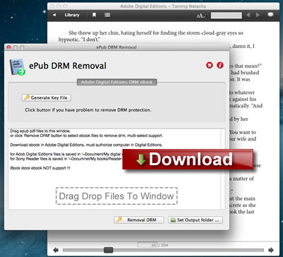 ePub DRM removal