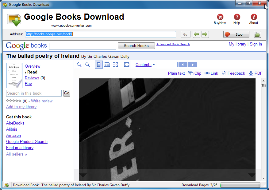how to download the google books