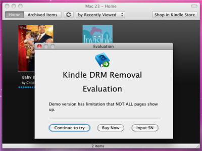 Kindle DRM Removal