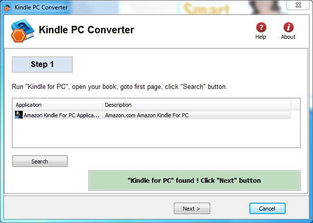 Windows 7 Kindle PC Converter 4.3.1 full