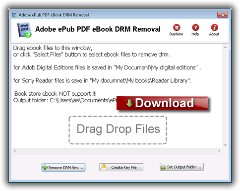 Ebook Drm Removal Software