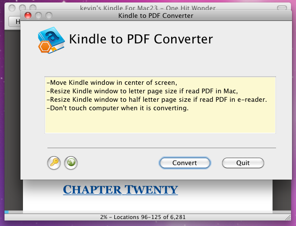 Kindle to PDF - Convert Kindle ebook to PDF ePub HTML Text format