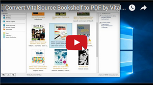 How To Download Vitalsource Bookshelf Ebook To Pdf