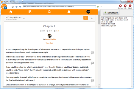 How to download wattpad stories pdf download font for free